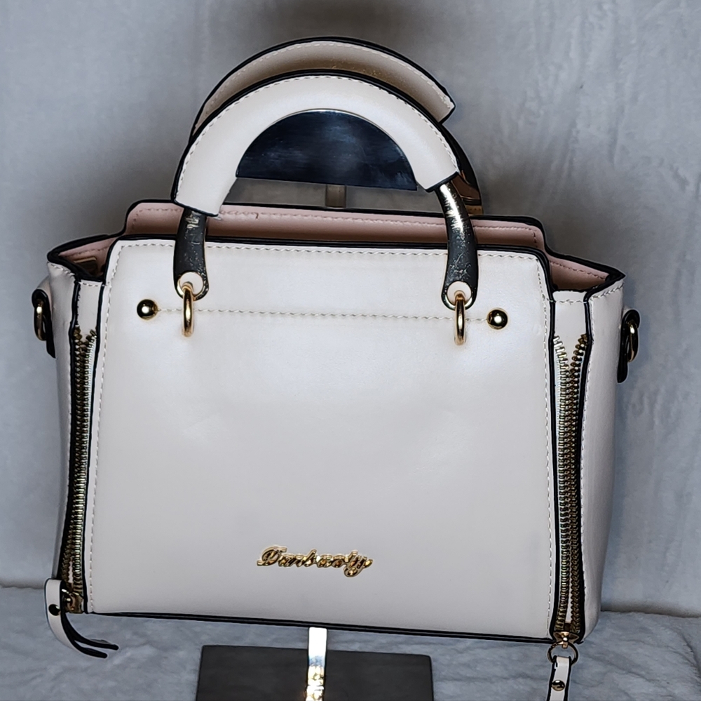 Chic Ivory Satchel by